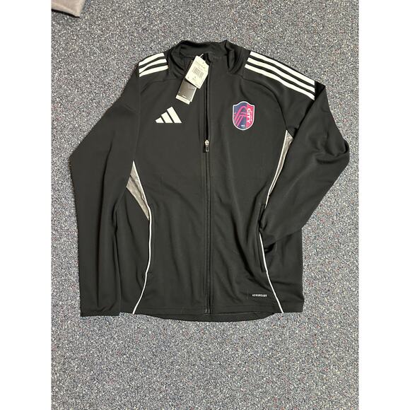 NWT St. Louis CITY SC Black Adidas Training - Picture 1 of 6